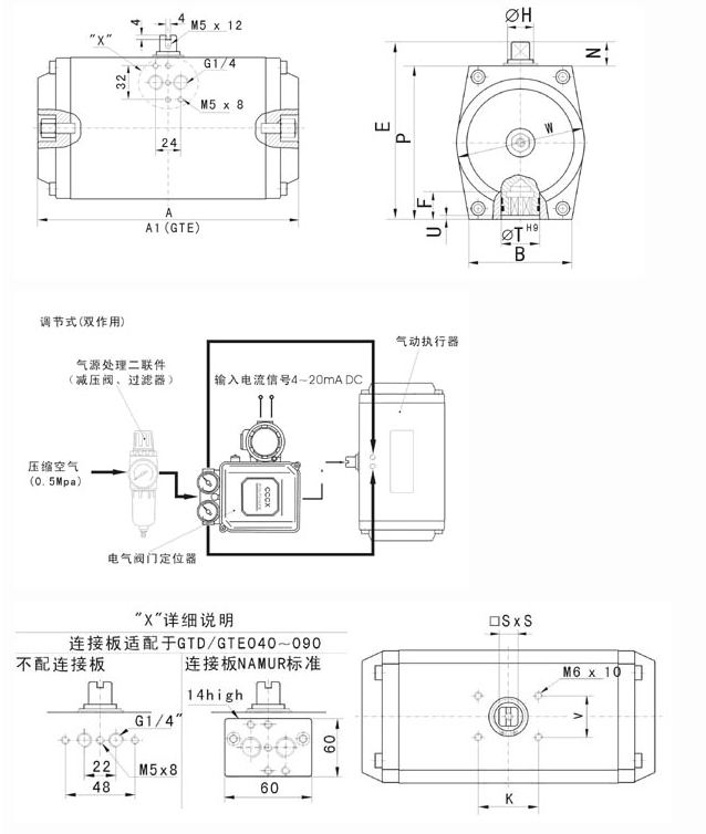 GT型氣動執(zhí)行機構(gòu)